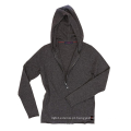 PK18A48HX Cashmere Zip Hoodies para mulheres